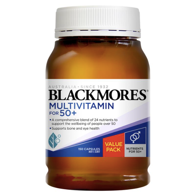 Blackmores - Multivitamin for 50+ 150 Capsules Exclusive