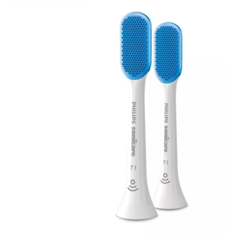 Philips - Sonicare TongueCare+ Tongue brushes HX8072 White