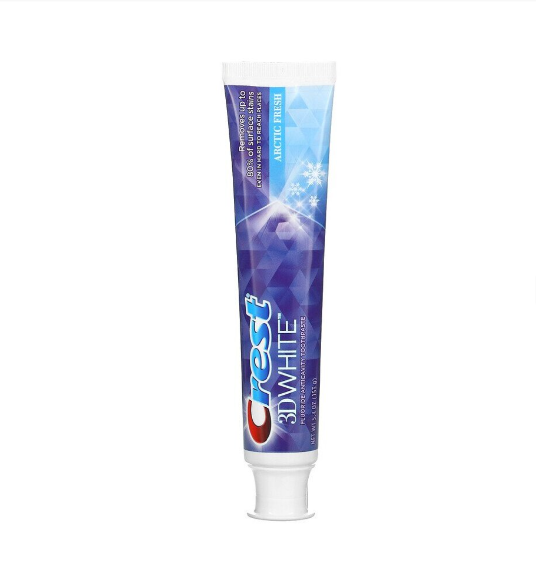 Crest, 3D White, Fluoride Anticavity Toothpaste, Artic Fresh, 153g