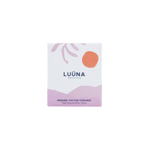 Luuna - Organic Cotton Topsheet Regular 24cm 10 pcs x 1
