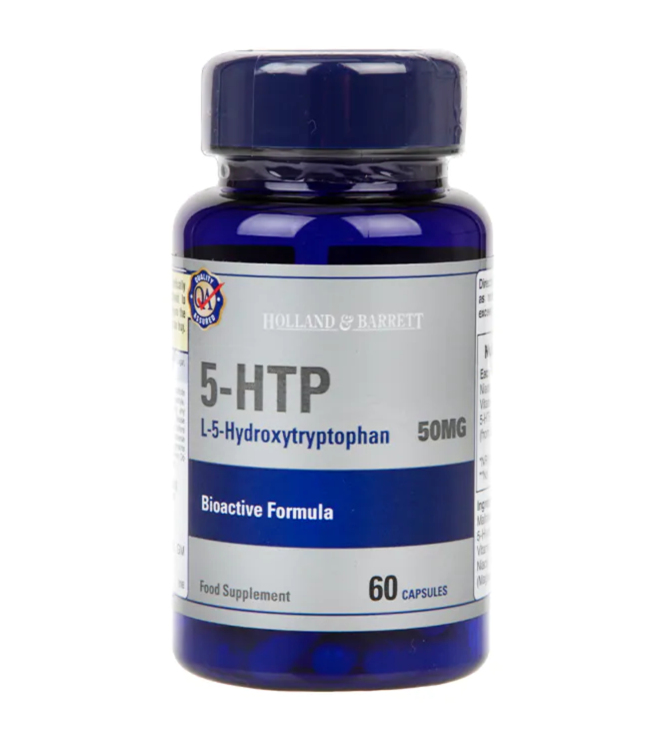 Holland & Barrett - Holland & Barrett 5-HTP 50 mg uit Griffonia Extract - 60 Capsules