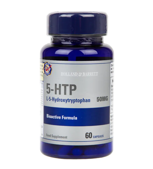 Holland & Barrett - Holland & Barrett 5-HTP 50 mg uit Griffonia Extract - 60 Capsules
