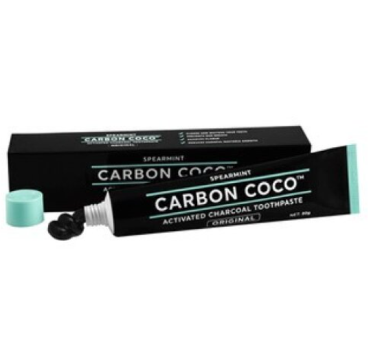 Carboncoco Activated Charcoal Toothpaste fluoride-free original