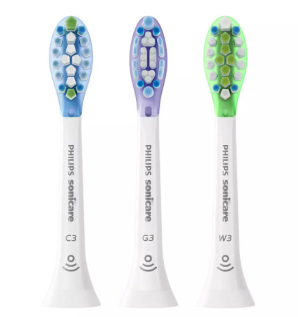 Philips-HX9073 x3 Sonicare Premium smart cleansing toothbrush heads