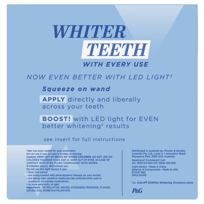 OralB - Whitening Emulsions with Wand Applicator (25g)