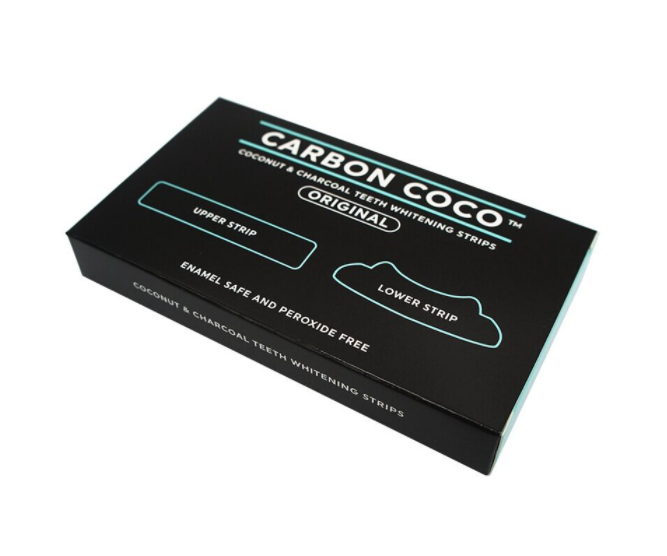 Carboncoco Coconut&Charcoal Teeth Whitening Strips ( 14-Strips )