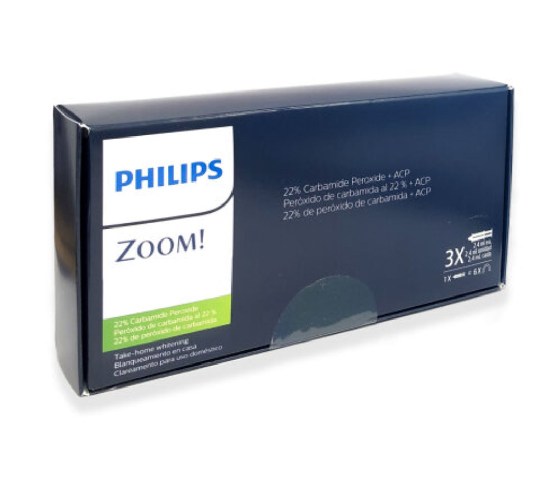 Philips Zoom NiteWhite 22% Teeth Whitening Kit Gel 3 syringes