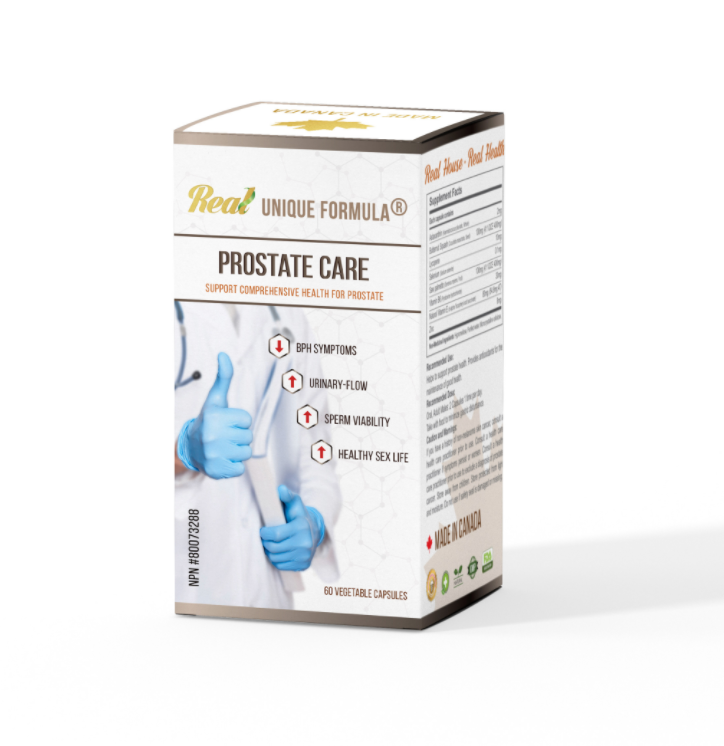 Real House Canada - Prostate Care CAPSULES (Real • Unique)