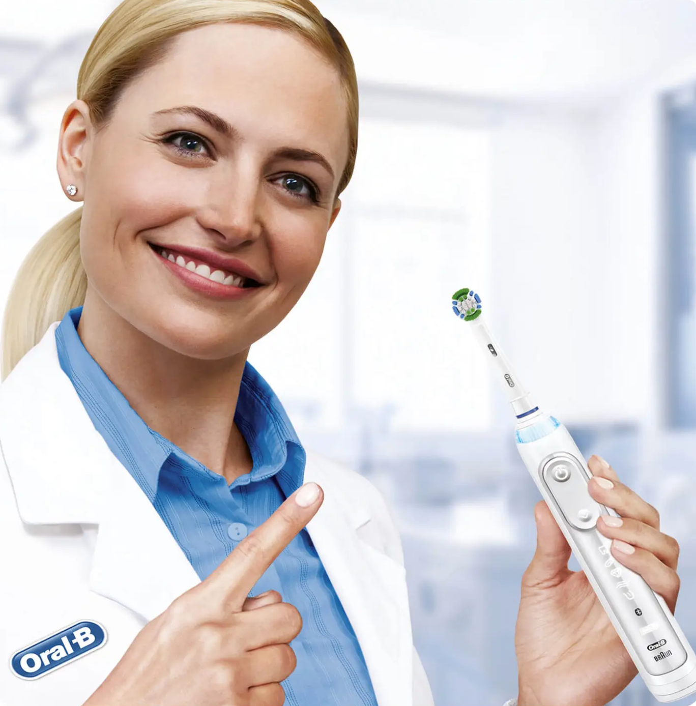 Oral B Precision Clean Replacement Electric Toothbrush Heads 4 Pack