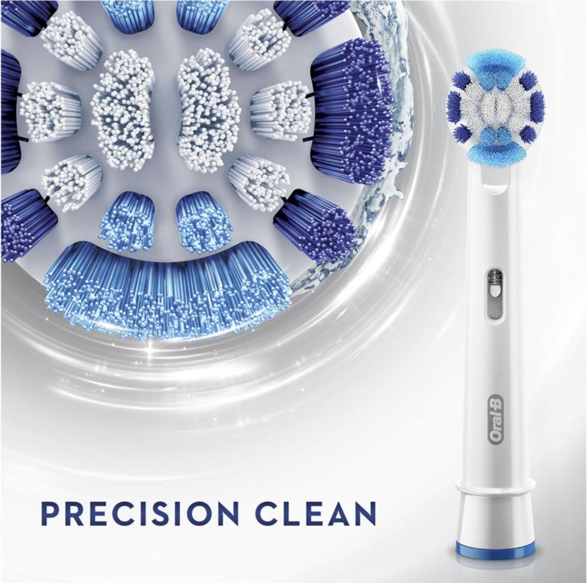 Oral B Power Toothbrush Precision Clean Refills 8 Pack