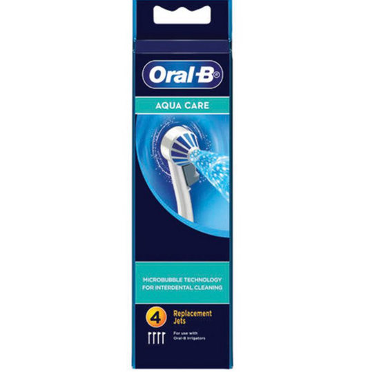 Oral B Aquacare 4 Waterflosser Refill Set 4 Pack