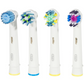 Oral B Power Toothbrush Variety Refills 4 Pack