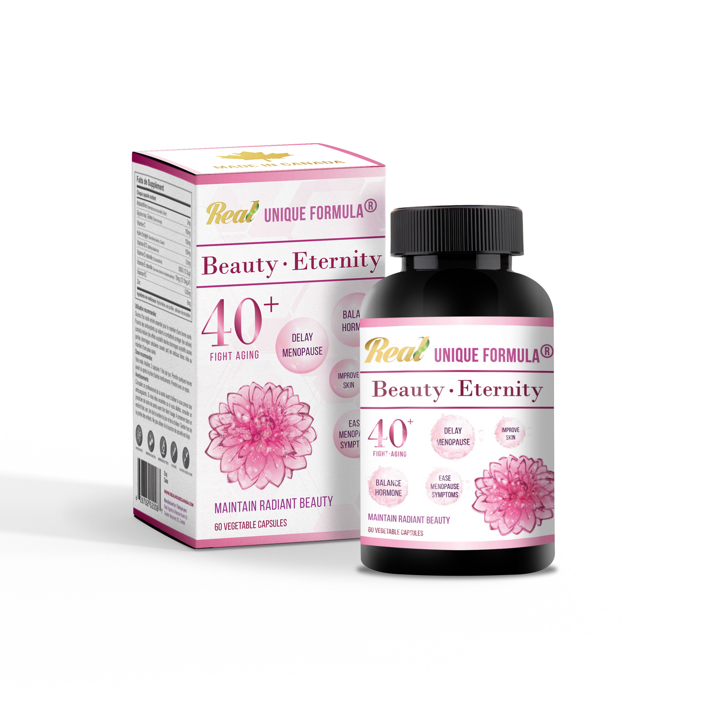 Real House Canada - NOURISHING & REVITALIZING CAPSULES (Real • Unique Beauty Eternity 40+)