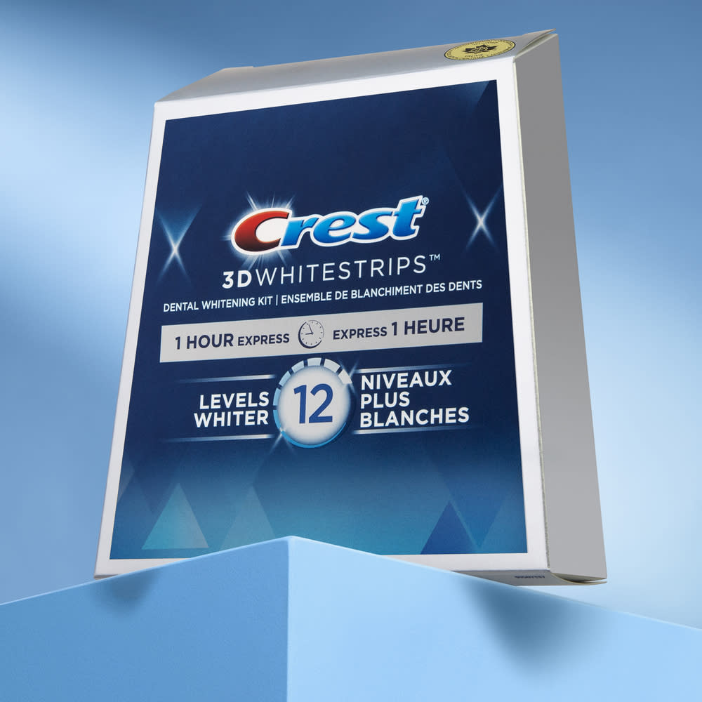 Crest 3D White Whitestrips 1 Hour Express 10 Treatments